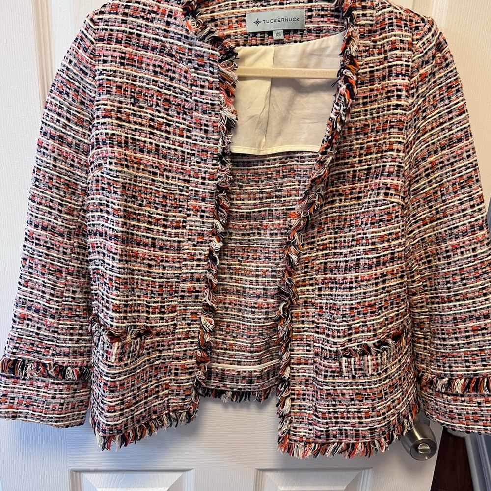 Tuckernuck Women's Multicolor Tweed Jacket